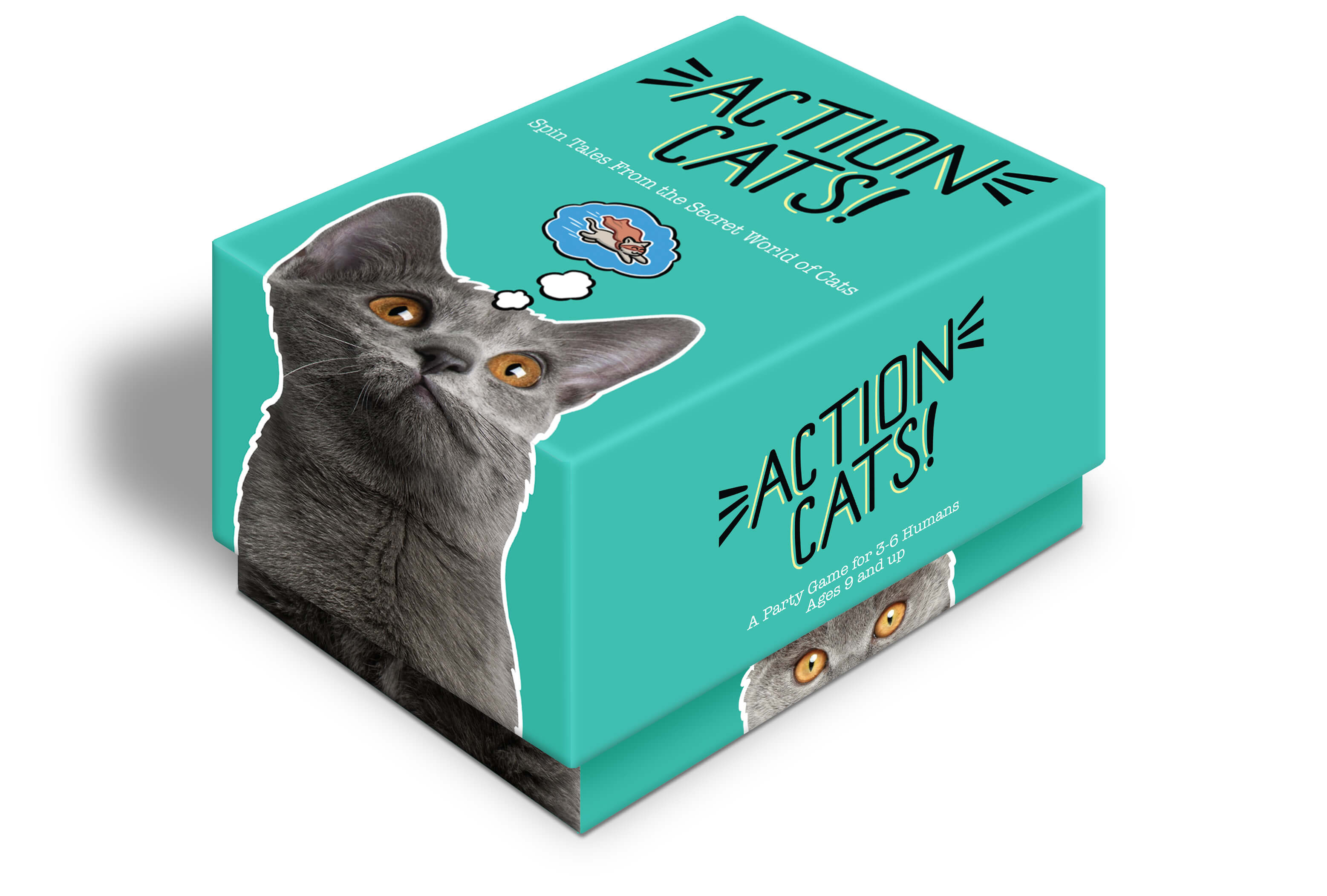 Action Cats mockup